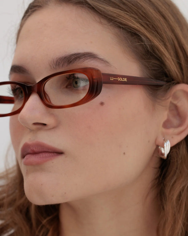 Josephine / Chestnut & Blue - Light Lens - Shade Files